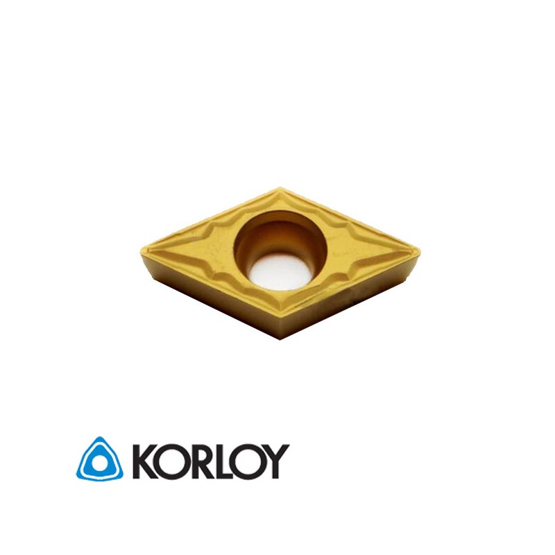 Korloy DCMT11T304-HMP NC5330 Placa de Torno