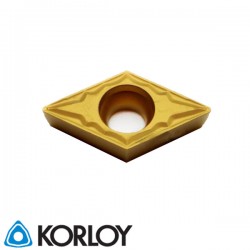 Korloy DCMT11T304-HMP NC5330 Placa de Torno