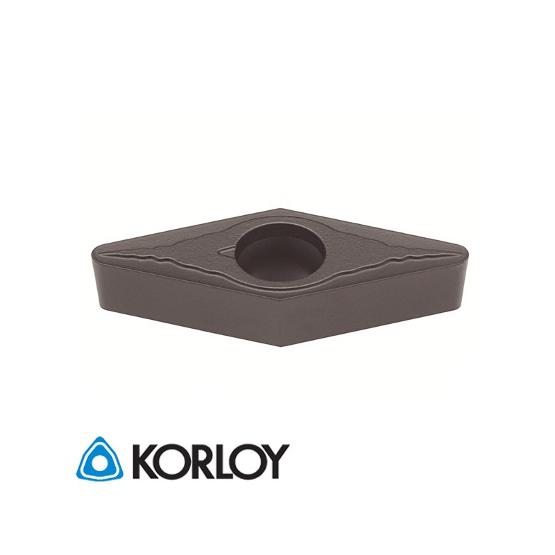 Korloy VBMT160404-MP PC5400 Placa de Torno Positiva