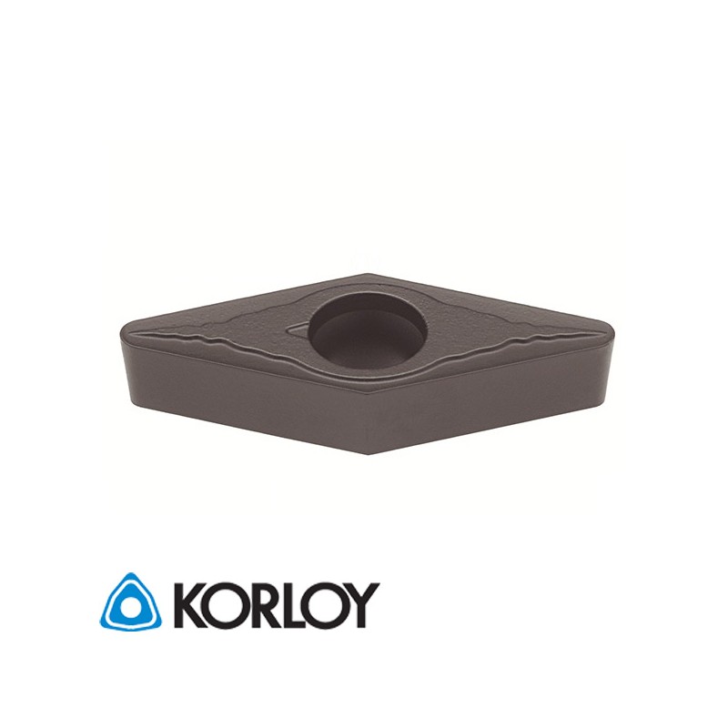Korloy VBMT160404-MP PC5400 Placa de Torno Positiva Korloy VBMT160404-MP PC5400 Placa de Torno Positiva
