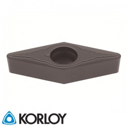 Korloy VBMT160404-MP PC5400 Placa de Torno Positiva