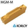Korloy MGMN300-M Placa de Ranurado