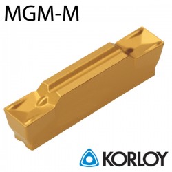 Korloy MGMN400-M Placa de Ranurado