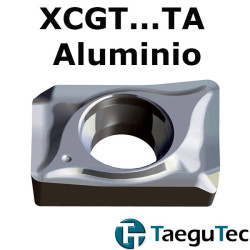 Inserts en aluminium XCGT...TA