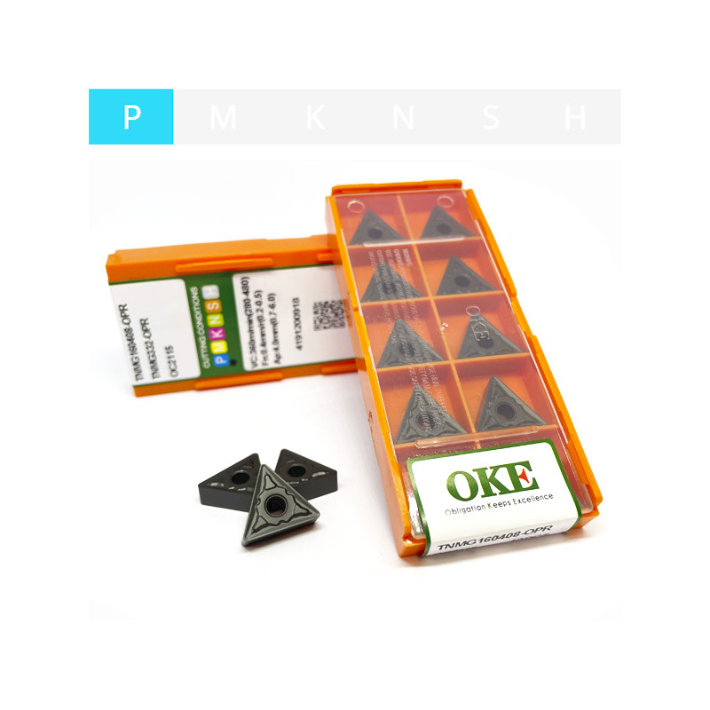 OKE TNMG1604..-OPR OC2115 Placa de Torno Negativa OKE TNMG1604..-OPR OC2115 Placa de Torno Negativa