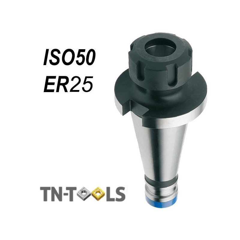 Cono Portapinza DIN2080 ISO50-ER25 para pinza de sujección Cono Portapinza DIN2080 ISO50-ER25 para pinza de sujección