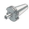 Cono Portabrocas SK40 con espiga tipo B