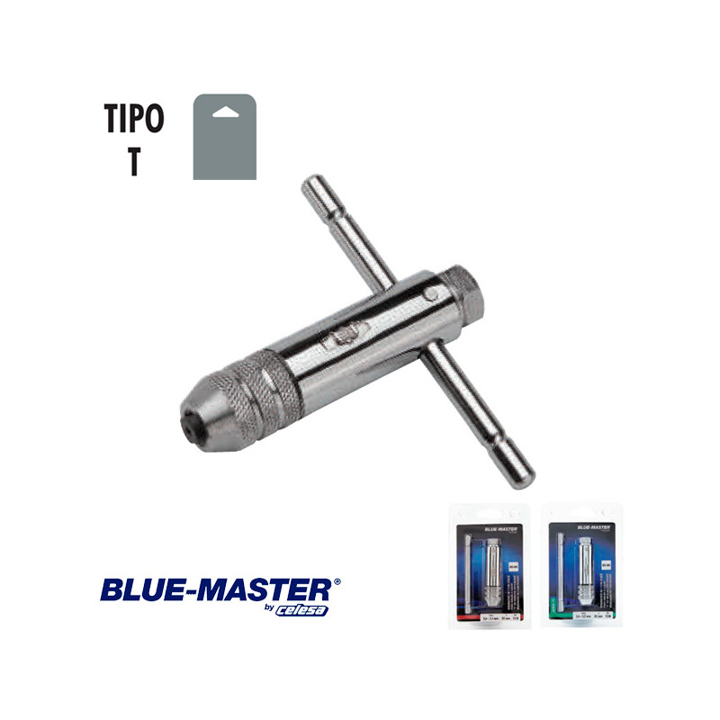 Giramachos en T con Crique Serie Corta BlueMaster Giramachos en T con Crique Serie Corta BlueMaster