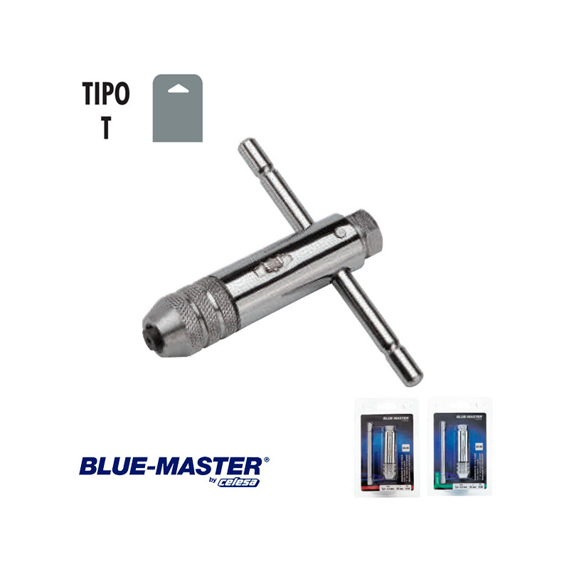 Giramachos en T con Crique Serie Corta BlueMaster