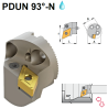 Porte-Outils de Tournage Cabezal Intérieur PDUN 93º Applications générales