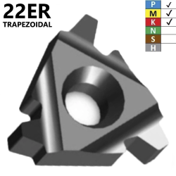 Placas de Roscado 22ER Trapezoidales (4,0-6,0) Recubrimiento TIALN