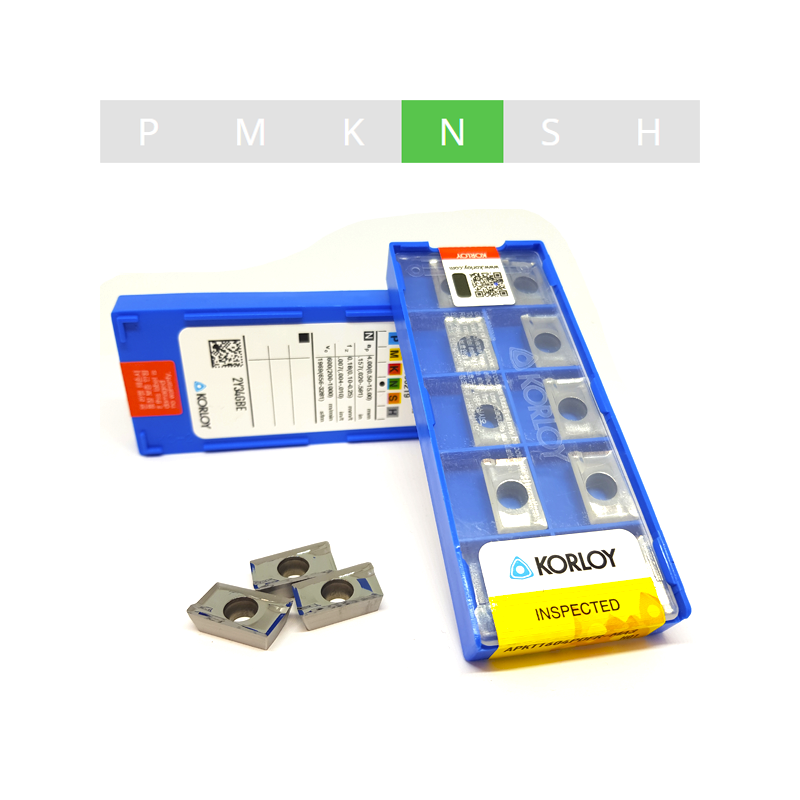 Korloy APKT1604PDFR-MA3 Placa de Fresar para Aluminio