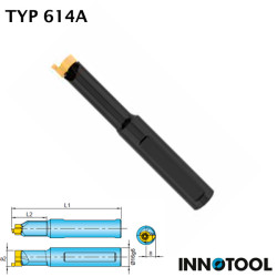 Porte-outils en acier pour l'usinage axial