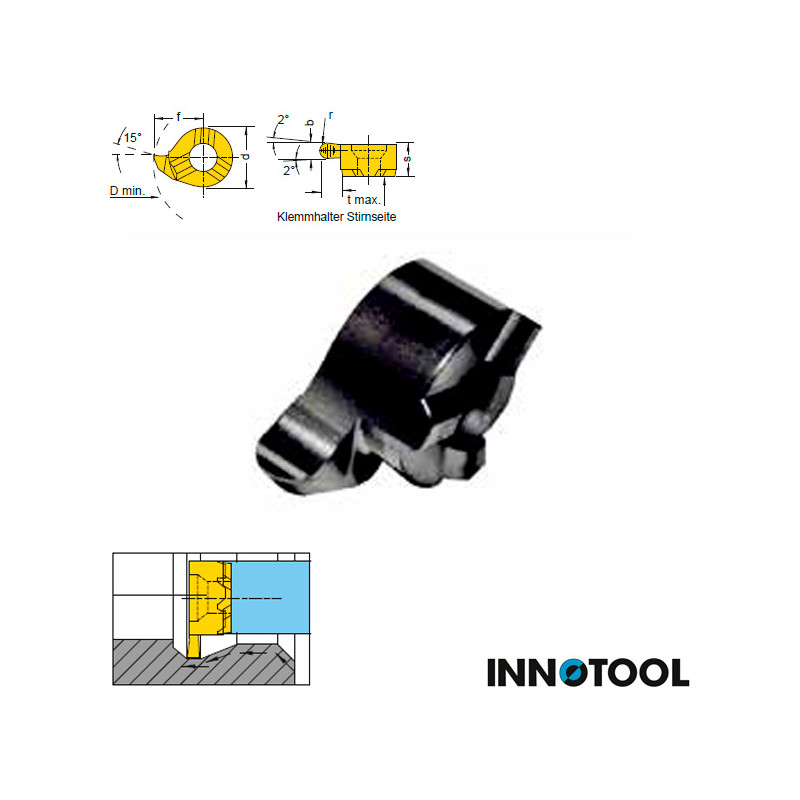 Full Radius Internal Grooving Inserts