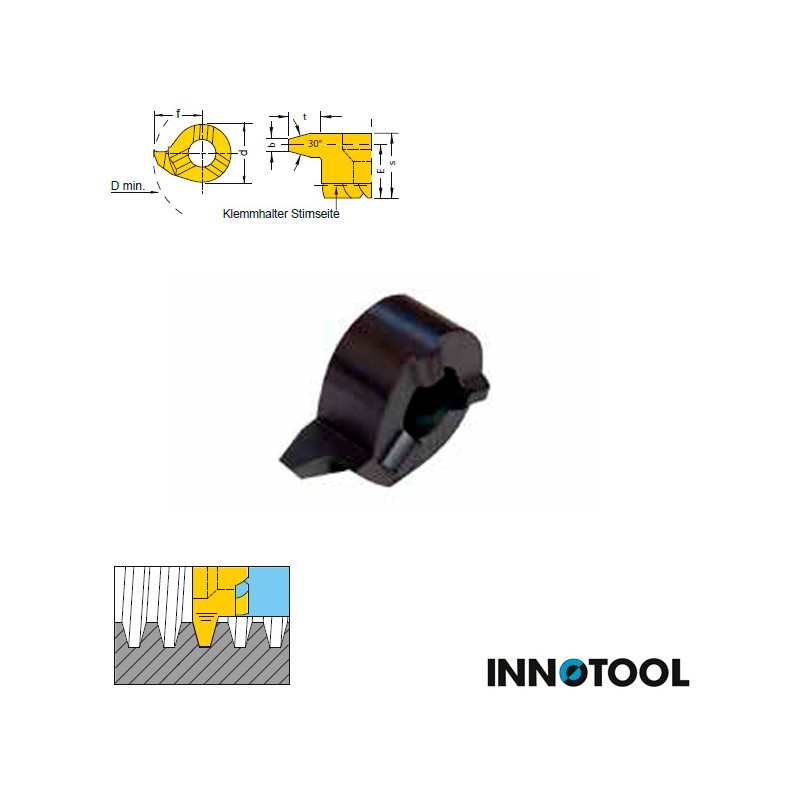 Internal threading Inserts for trapezoidal threads Internal threading Inserts for trapezoidal threads