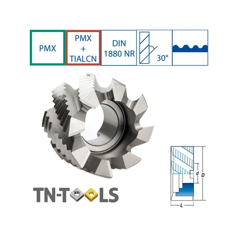 Coarse Roughing PMX Milling Cutter