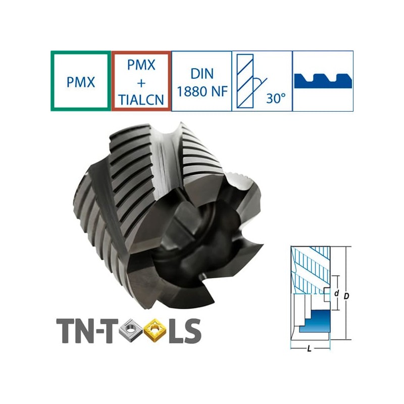 Roughing & Finishing PMX Milling Cutter