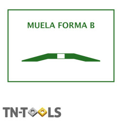Muelas Forma B para Acero 19A