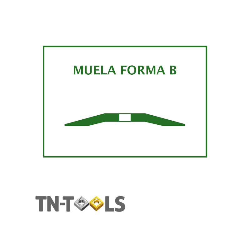 Muelas Forma B para Widia 24C Muelas Forma B para Widia 24C