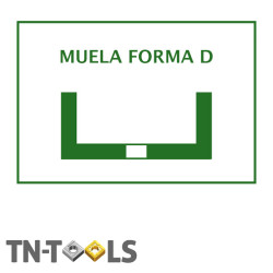 Muelas Forma D para Widia 24C