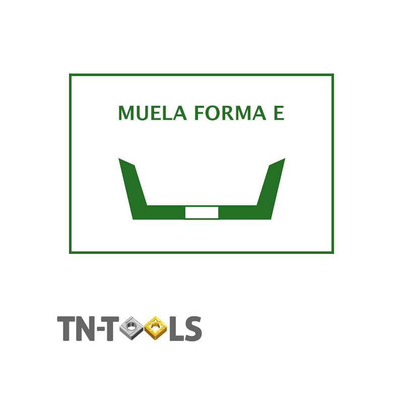 Muelas Forma E para Widia 24C Muelas Forma E para Widia 24C