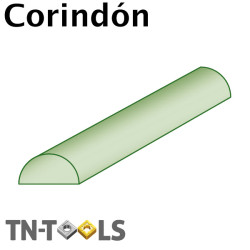 Corondum Half-Round File for Steel 19A
