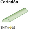 Corondum Half-Round File for Steel 19A