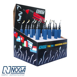 Kit de Herramientas de Desbarbado Cuchilla Tipo S Noga Rapid Burr RB1500