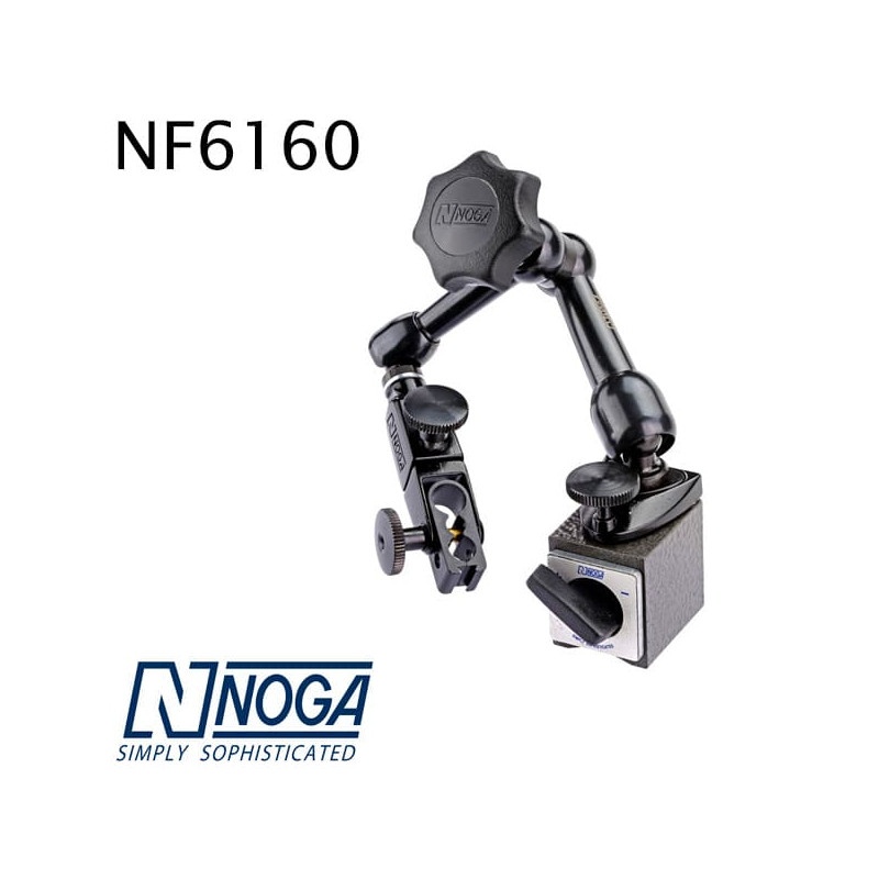 Noga Base Magnética Brazo Articulado con Doble Ajuste