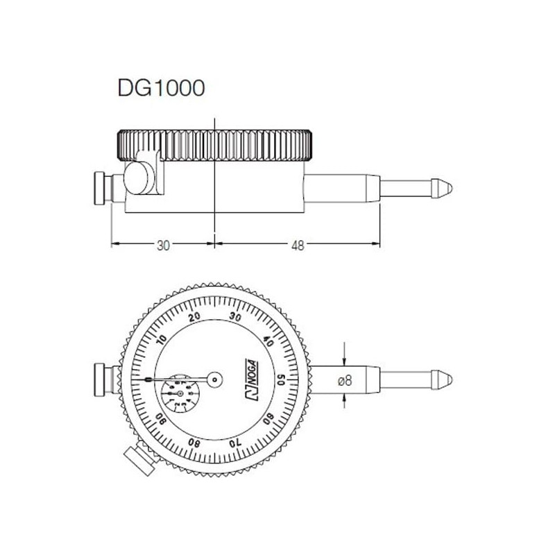 Montre comparative Noga DG1000