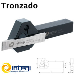 Flexible tool-holder intented for cutting-off, grooving and thread cutting. Blade not included.