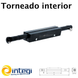 Tool-holder intended for boring, face cutting and internal thread cutting. Blades not included.