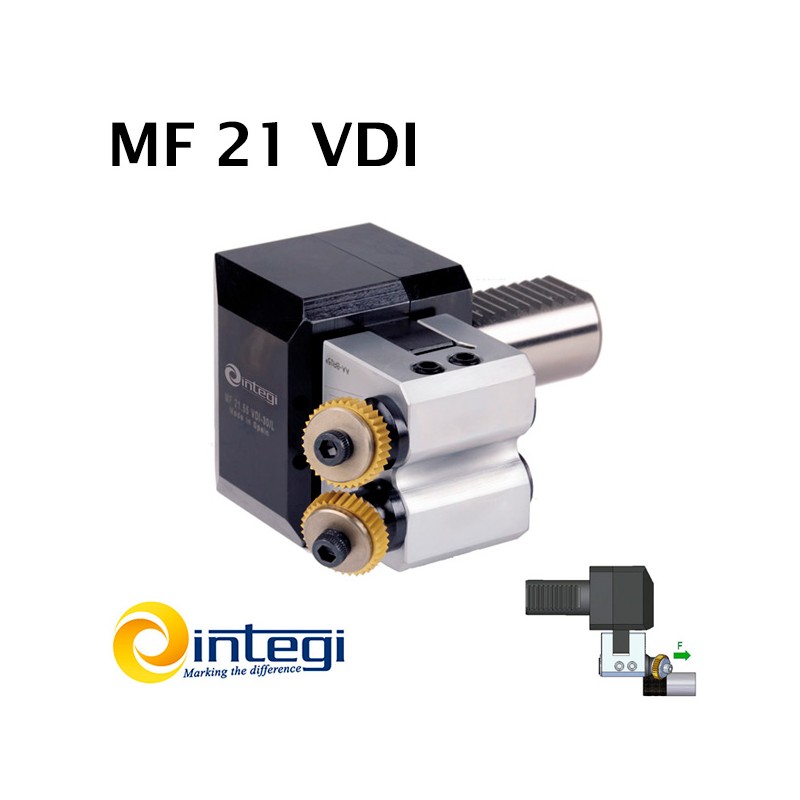 Cut-Knurling Integi Tools MF 21 VDI Cut-Knurling Integi Tools MF 21 VDI