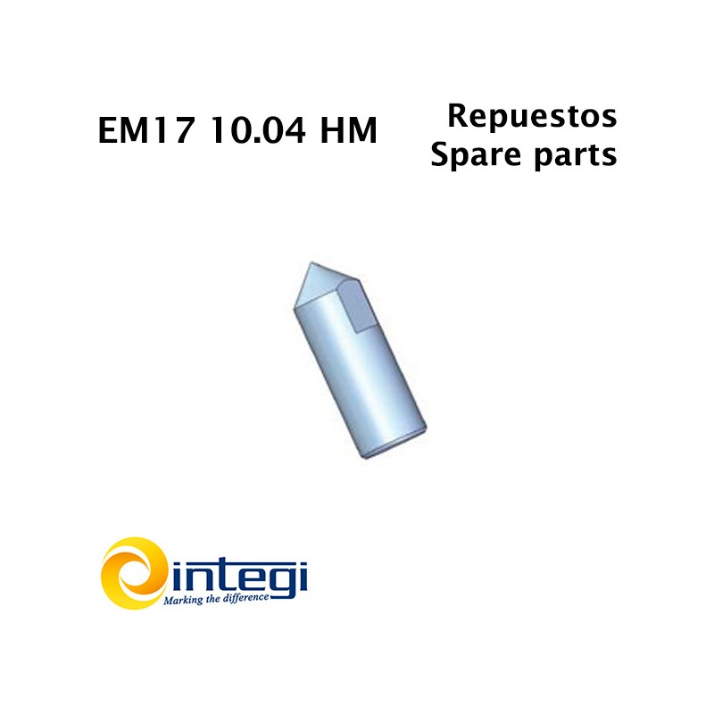 Spare Part Integi EM17 10.04 HM for Knurling Tools M17 10 / M17 20 Spare Part Integi EM17 10.04 HM for Knurling Tools M17 10 / M17 20