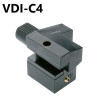 Axial Toolholders C4 Form overhead VDI ISO 10889 Left