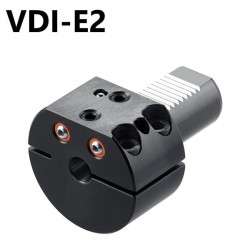 Boring bar holders form E2 slotted VDI ISO 10889