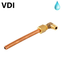 Coolant tube incl. 1/8“ Adapter VDI ISO 10889