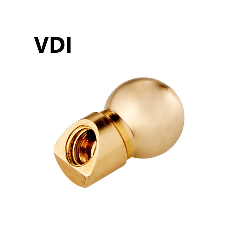 Ball sprayer nozzles brass VDI ISO 10889