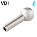 Boquillas de bola con tubo refrigerante VDI ISO 10889