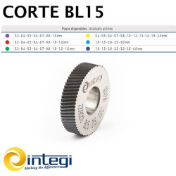 Moleta de Corte con Dentado Helicoidal Izquierda BL15