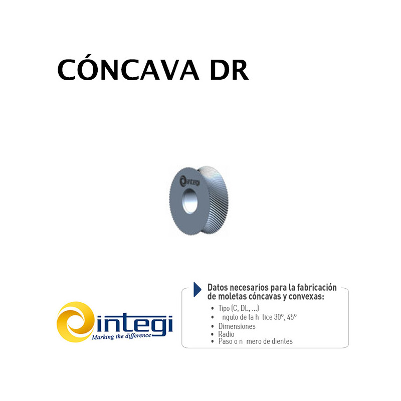 Special Concave Knurl DR