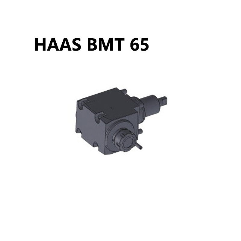 Cabezal de taladrado y fresado radial Lado de la máquina BMT 65 En el lado de la herramienta pinza ER32 Refrigeración interna y 