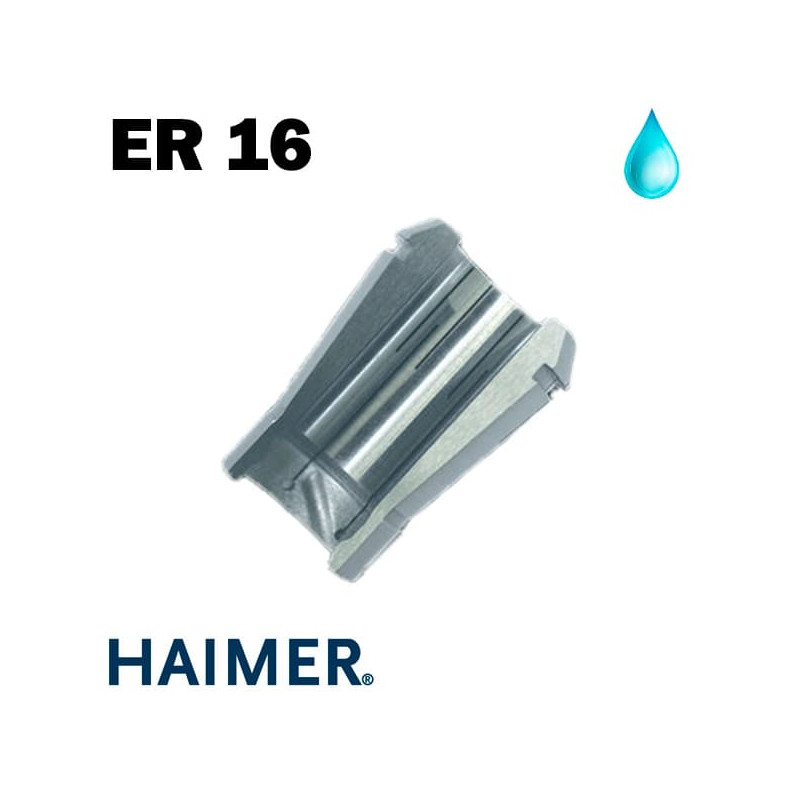 Pinza de alta precisión con Safe-Lock Haimer ER 16 Refrigeración Interna Pinza de alta precisión con Safe-Lock Haimer ER 16 Refrigeración Interna