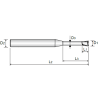 2 FLUTE for RIB PROCESSING