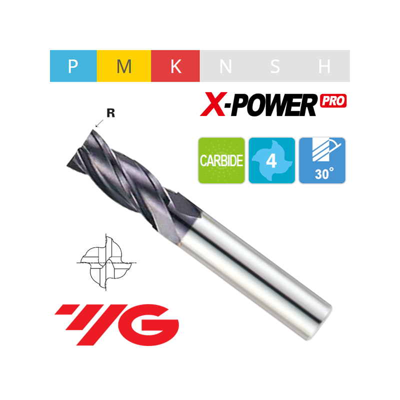 Fresa MD Z4 X-POWER Pro Fresa MD Z4 X-POWER Pro