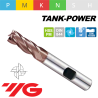 TANK-POWER Fresa HSS-PM Z4 SERIE CORTA