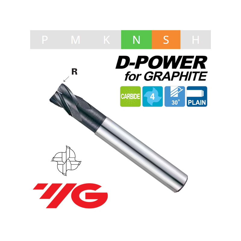 D-POWER Fresa MD Z3 ESFERICA CORTA Rec. D-POWER Fresa MD Z3 ESFERICA CORTA Rec.