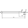 D-POWER Fresa MD Z2 TORICA DESTALONADA CONICA Rec.