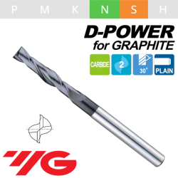 D-POWER Fresa MD Z2 TORICA SERIE LARGA DESTALONADA Rec.