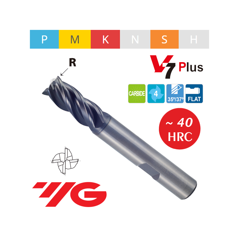 Fresa V7 PLUS MD Z4 Tórica Fresa V7 PLUS MD Z4 Tórica